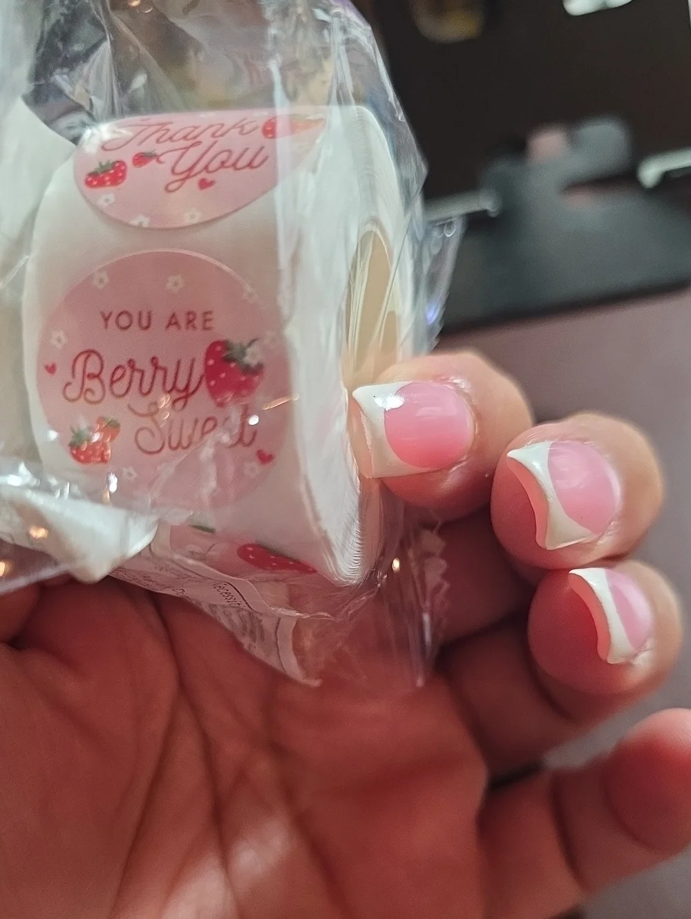 500 Thank You Stickers Berry Sweet NIP